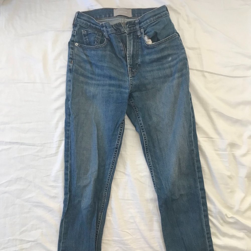 Everlane High Waist Straight Jeans sz 24